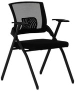 Посетителски стол Carmen 1705 - черен