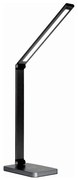 LED настолна лампа с безжично зарядно LED/10W/230V черна