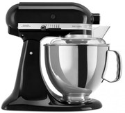 Планетарен миксер Artisan Elegance KitchenAid 5KSM175PSEOB, 300 W, 4.8 л, Direct drive, 10 скорости, Onyx Black