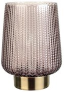 Paulmann 48137 - LED-1xE27/0,8W Настолна лампа GLAMOUR 3xAA/4,5V розов