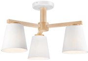 Плафониера ELLIE 3xE27/60W/230V бяла, монтаж на таван