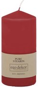 Червена свещ Връх, време на горене 30 ч. Eco - Eco candles by Ego dekor