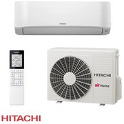 Инверторен климатик Hitachi AirHome 400 RAK-DJ50PHAE / RAC-DJ50PHAE, 18000 BTU, 37 м2, А++, Wi-Fi, R-32, Бял
