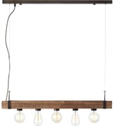 Brilliant - Пендел WOODHILL 5xE27/30W/230V - FSC сертифицирано