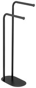 Черна стоманена стойка за кърпи Levante – Wenko