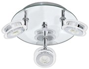 Eglo 95279 - LED Точкова За баня лампа AGUEDA 3xLED/3,3W/230V IP44