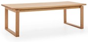 Трапезна маса с дъбов плот 100x220 cm Rina – Marckeric
