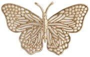 Метална декорация за стена 26x16 cm Butterfly – Light &amp; Living