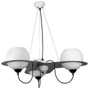 Полилей АСТРО, черен, 3xE27