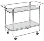 Помощна маса atmosphera Hornwell, Стъкло, 92x40x71 см