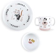 Moulin Roty - Комплект съдове за хранене порцелан 715230
