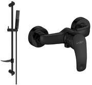 Mexen Fabia DF72 черен душ комплект с душ батерия - 74654DF72-70