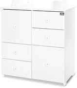 LORELLI Classic Шкаф с повивалник БЯЛ