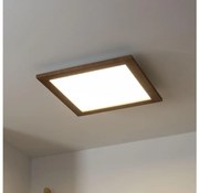 Brilagi - LED Димируема лампа SLIMFRAME WOOD LED/36W/230V 49,5x49,5 см + д.у.