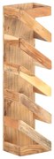 321626 vidaXL Стойка за вино за 5 бутилки, акация масив