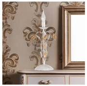 ONLI - Настолна лампа COLLANA 1xE14/6W/230V 40 см бял