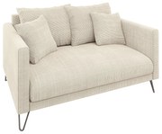 Кремав шенилов диван 140 cm Freya – Ropez
