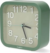 Nedis CLDK1004GN - Аналогов будилник 1xAA зелен