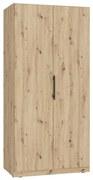 Гардероб MARO 100x213 см артисaнски дъб