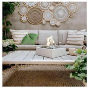 BIO камина TANGO3 30,3x30 см, 1kW, бял, серия TANGO3/BIALY/TUV