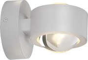 Schöner Wohnen 19331-16 - LED стенен аплик CHIA 2xLED/2W/230V бял