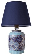 Настолна лампа RAMZES 1xE27/40W/230V синя