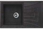 Кухненска мивка от композитен материал ICGS 8104 BLACK