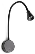 FARO 41030 - LED гъвкава лампа BEL LED/3W/230V черна