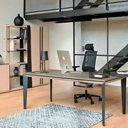 Конферентна маса Sergo-Сиво - Дължина: 190 см