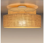 Плафон BOHO 1xE27/60W/230V Ø 40 см ратан