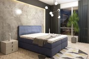 Тапицирано легло Corneza με στρώμα-140 x 200