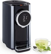 Klarstein Hot Springs, резервоар за гореща вода, 5 л, резервоар за вода от неръждаема стомана, 49-95 ° C, черен