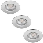 Philips - К-кт 3 бр. LED димируеми лунички за баня DIVE LED/5W/230V IP65