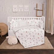 LORELLI Classic Сет Лили от 5 части за легло 60/120 см. РАНФОРС СИВИ БАЛОНИ