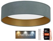 Brilagi - LED Димируем плафон VELVET SMART LED/24W/230V Wi-Fi Tuya + д.у.