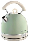 Електрическа кана/чайник Ariete VINTAGE 2877/04, 2000W, 1.7 л, Стоманен корпус, Студена повърхност, 360 основа, Зелен