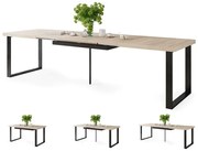 АВЕЛА Дъб Сонома - ЛОФТОВА ХОЛНА/ТРАПЕЗНА МАСА РАЗТЕГАТЕЛНА ДО 310 cм!