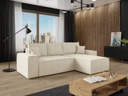 Ъглов диван Malaga mini I-Ekrou-Right