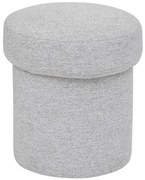 Пуф atmosphera Kita, 37x40 cm - Сив