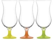 Lav - Стъклена чаша за коктейли с цветно столче 460мл FIESTA FST 593 PSO3M0039AC