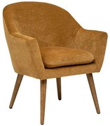 Кресло atmosphera Sinel, Шенил, Хевея - Охра