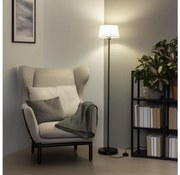 Brilagi - LED подова лампа CERIA 1xE27/40W/230V, Ø 25 см, бяла/черна