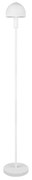 Бяла подова лампа със стъклен абажур (височина 120 cm) Glenn – Reality
