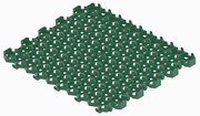 Екологична настилка PP TERRA Dark Green 580x510 mm, тъмно зелен