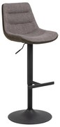 Сив бар стол с регулируема височина (височина на седалката 86 cm) Adisa – Actona