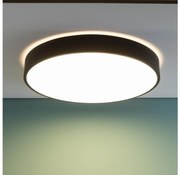 Brilliant - димируемо LED таванно осветително тяло SLIMLINE LED/60W/230V Ø 49 см, черно + дистанционно управление