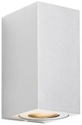 Nordlux - Външно стенно осветително тяло CANTO 2xGU10/28W/230V IP44 бяло