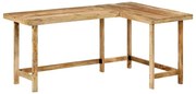 353334 vidaXL Бюро 165x110x75 см мангово дърво масив