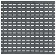 WENKO 23125100-Подложка за душ ARINOS 54x54 cm сива/сива