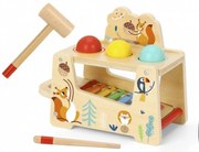 Tooky Toy - Ксилофон с топки и чукче, Горски свят TF827